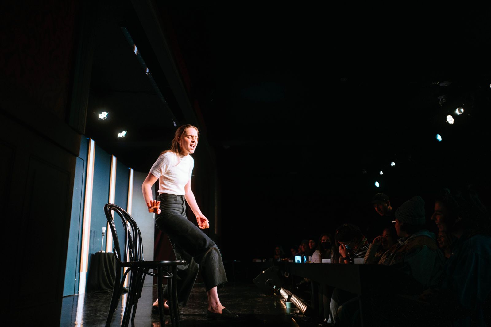 Audience at a Laura Ramoso concert